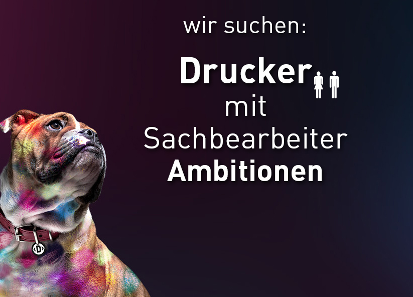 Sie sind Drucker, Sie wollen ins Büro ? Bewerben Sie sich …