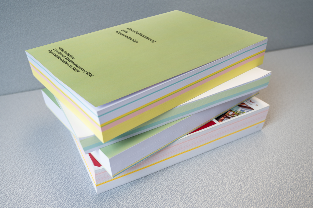 Haushaltspläne für Gemeinden drucken