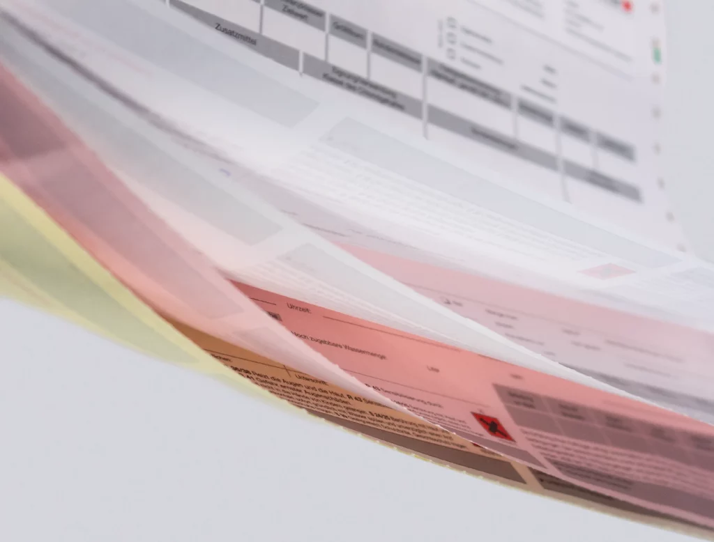 Formulardruck in Heidenheim an der Brenz